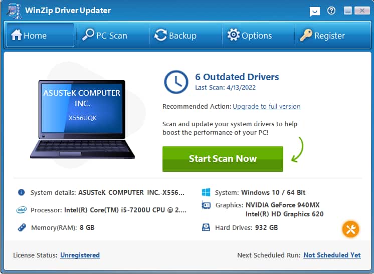 winzip driver updater full version download