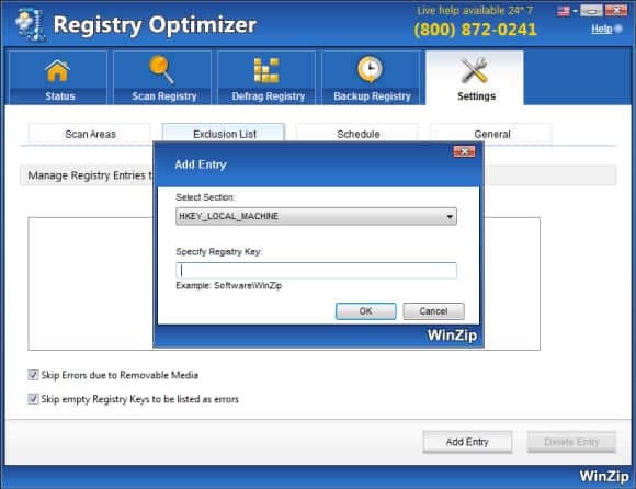 Winzip Registry Optimizer Key